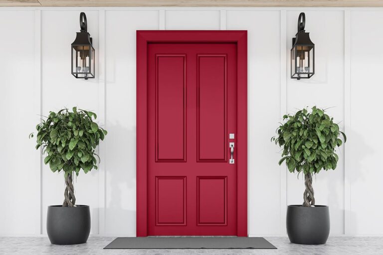front door colors valli red